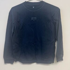 GAP Kid’s Deep Blue Long Sleeve Tee